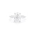 1.6mm Caraline Oval High Polish Engagement Rings Princess Bride Diamonds 