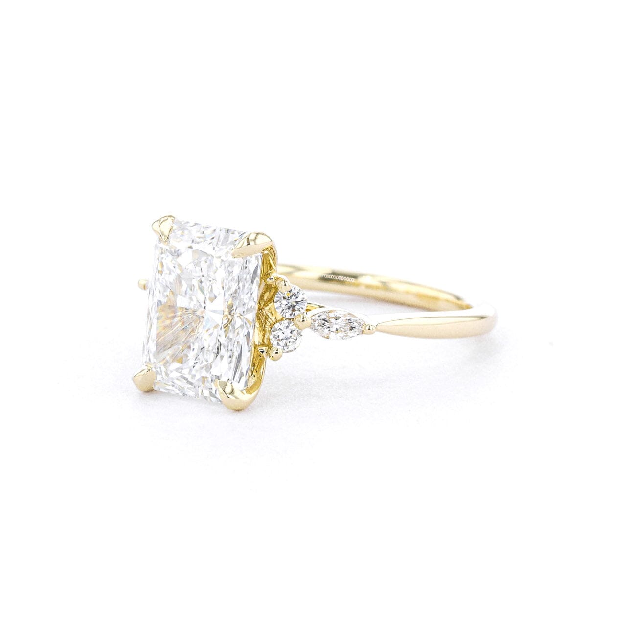 1.6mm Dixie Radiant Engagement Rings Princess Bride Diamonds 