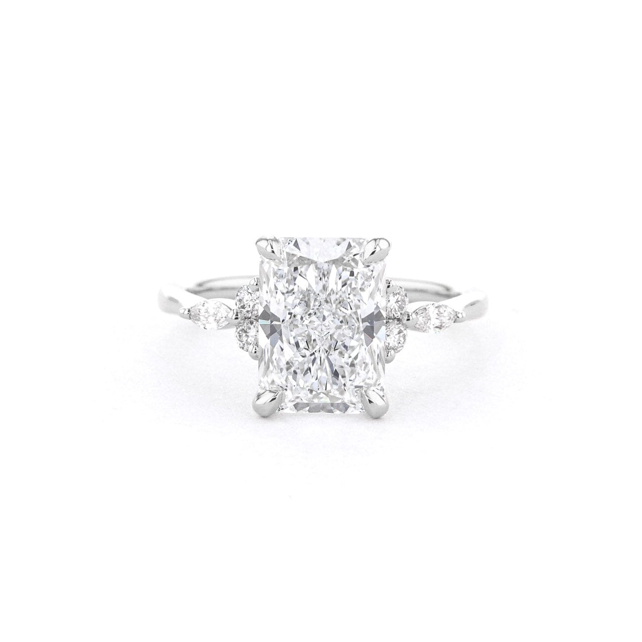1.6mm Dixie Radiant Engagement Rings Princess Bride Diamonds 