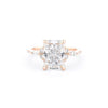 1.6mm Dixie Radiant Engagement Rings Princess Bride Diamonds 