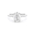 1.6mm Isabela Oval Engagement Rings Princess Bride Diamonds 