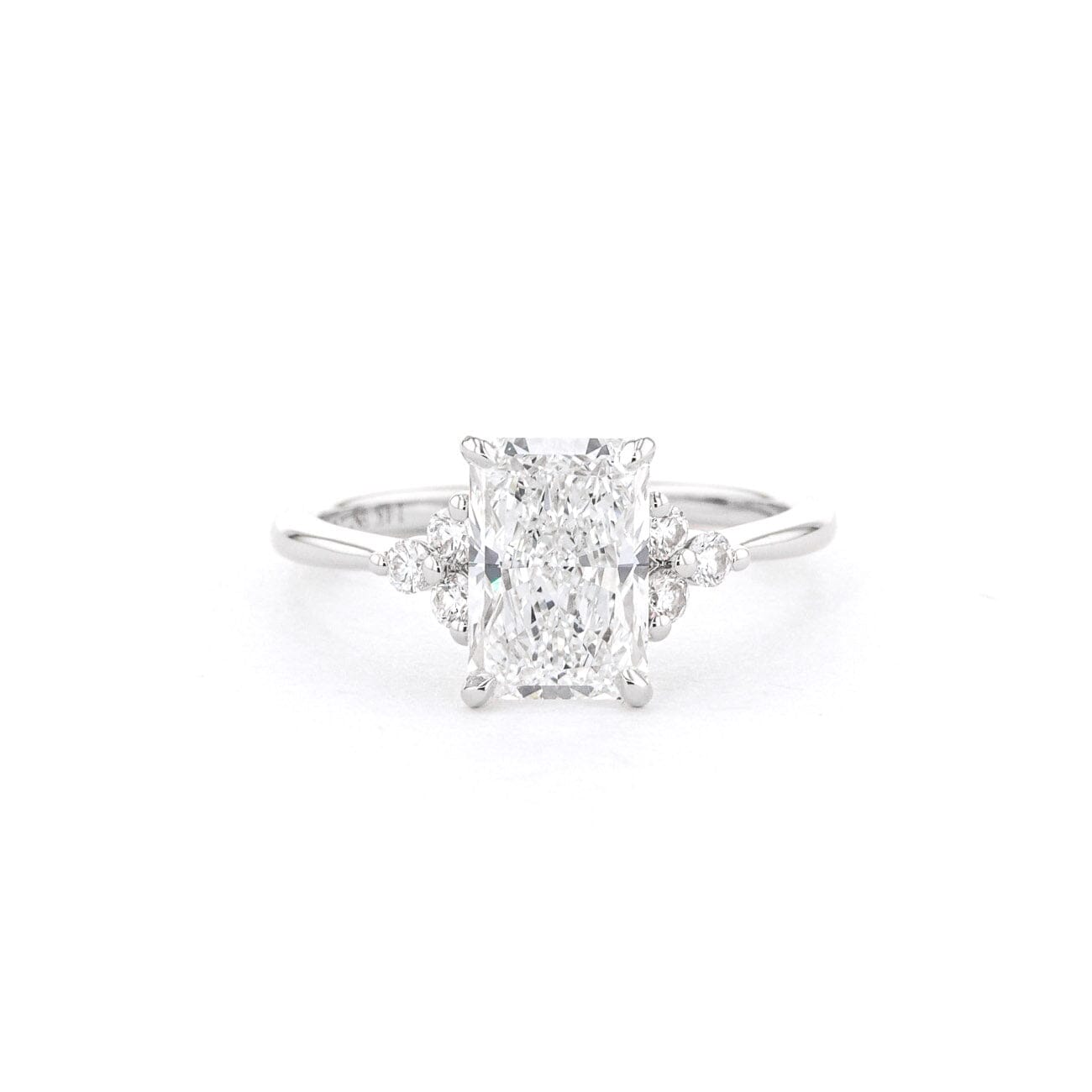 1.6mm Lindsey Radiant Engagement Rings Princess Bride Diamonds 