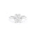 1.6mm Lindsey Radiant Engagement Rings Princess Bride Diamonds 