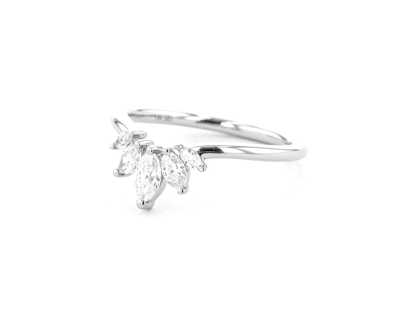 1.6mm Marquise Tiara Ring Rings Princess Bride Diamonds 