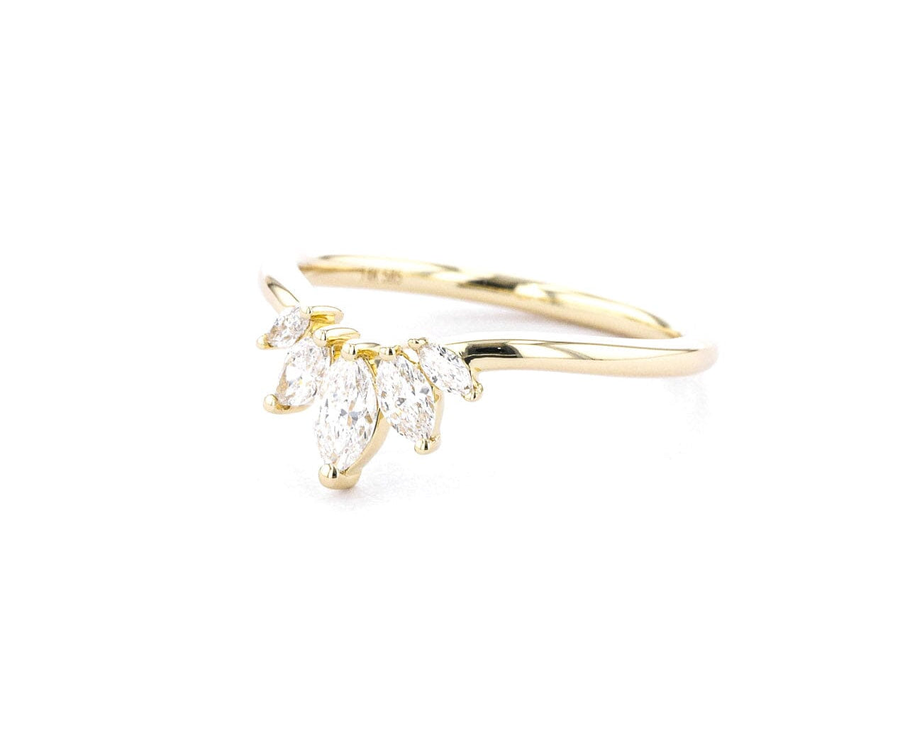 1.6mm Marquise Tiara Ring Rings Princess Bride Diamonds 