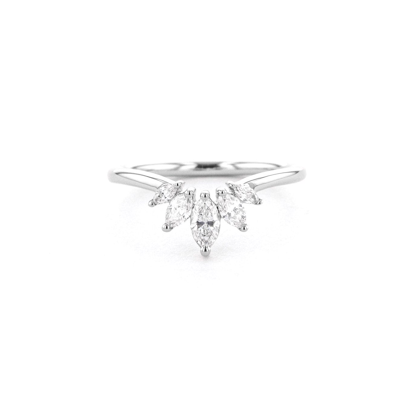 1.6mm Marquise Tiara Ring Rings Princess Bride Diamonds 