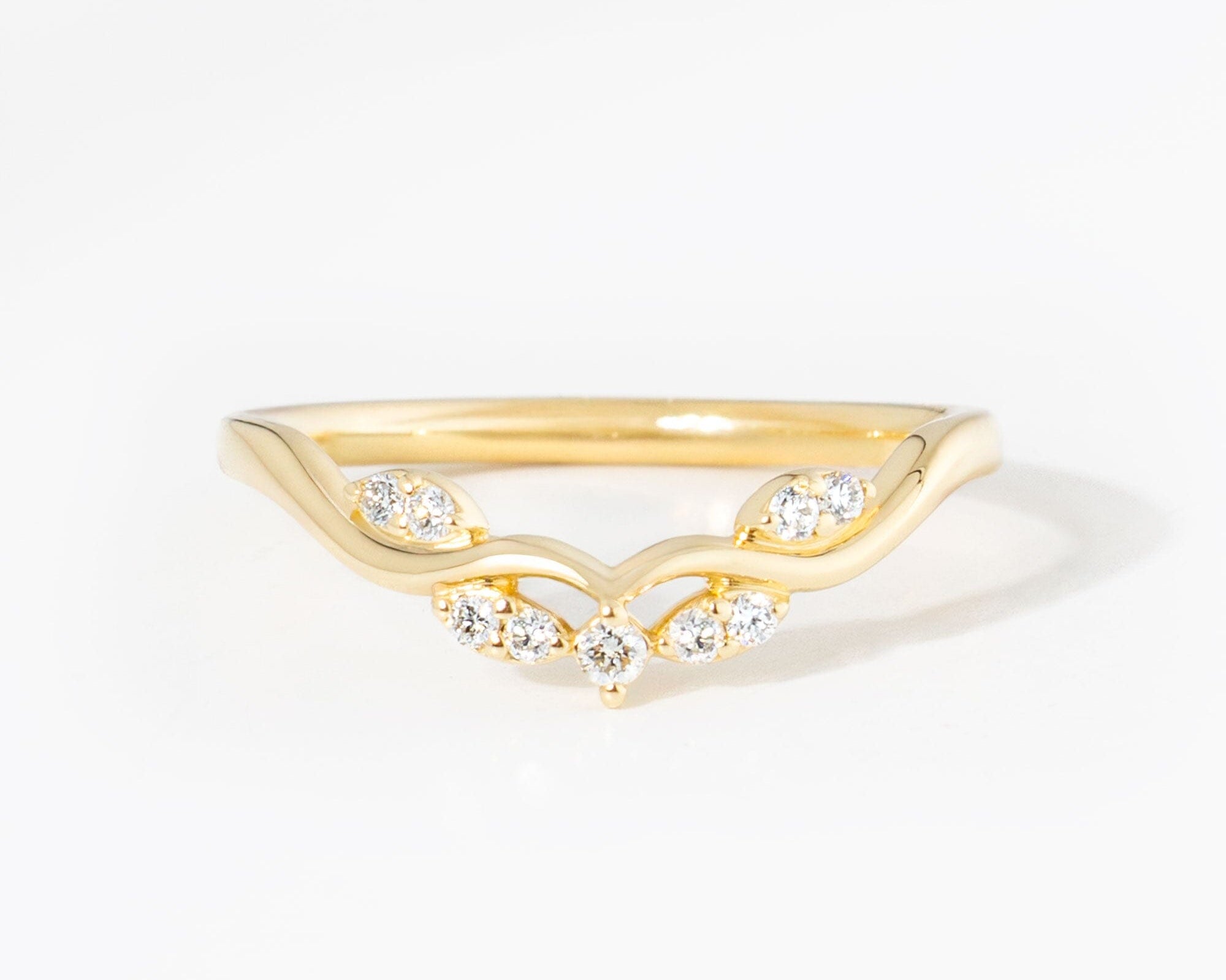1.6mm Sereia Band Rings Princess Bride Diamonds 