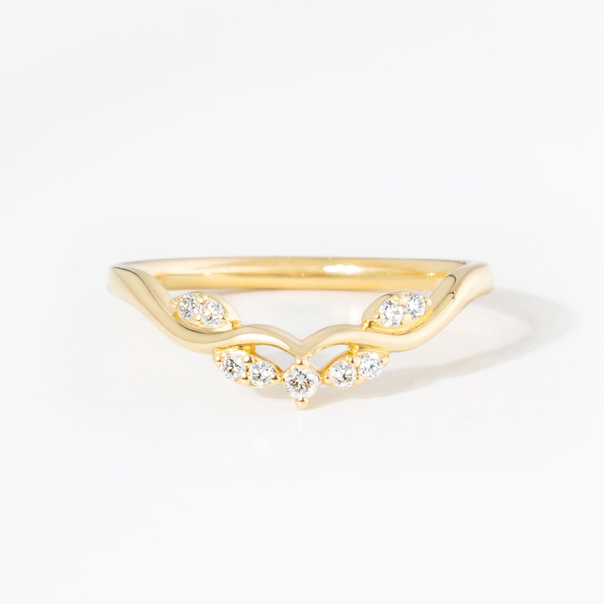 1.6mm Sereia Band Rings Princess Bride Diamonds 