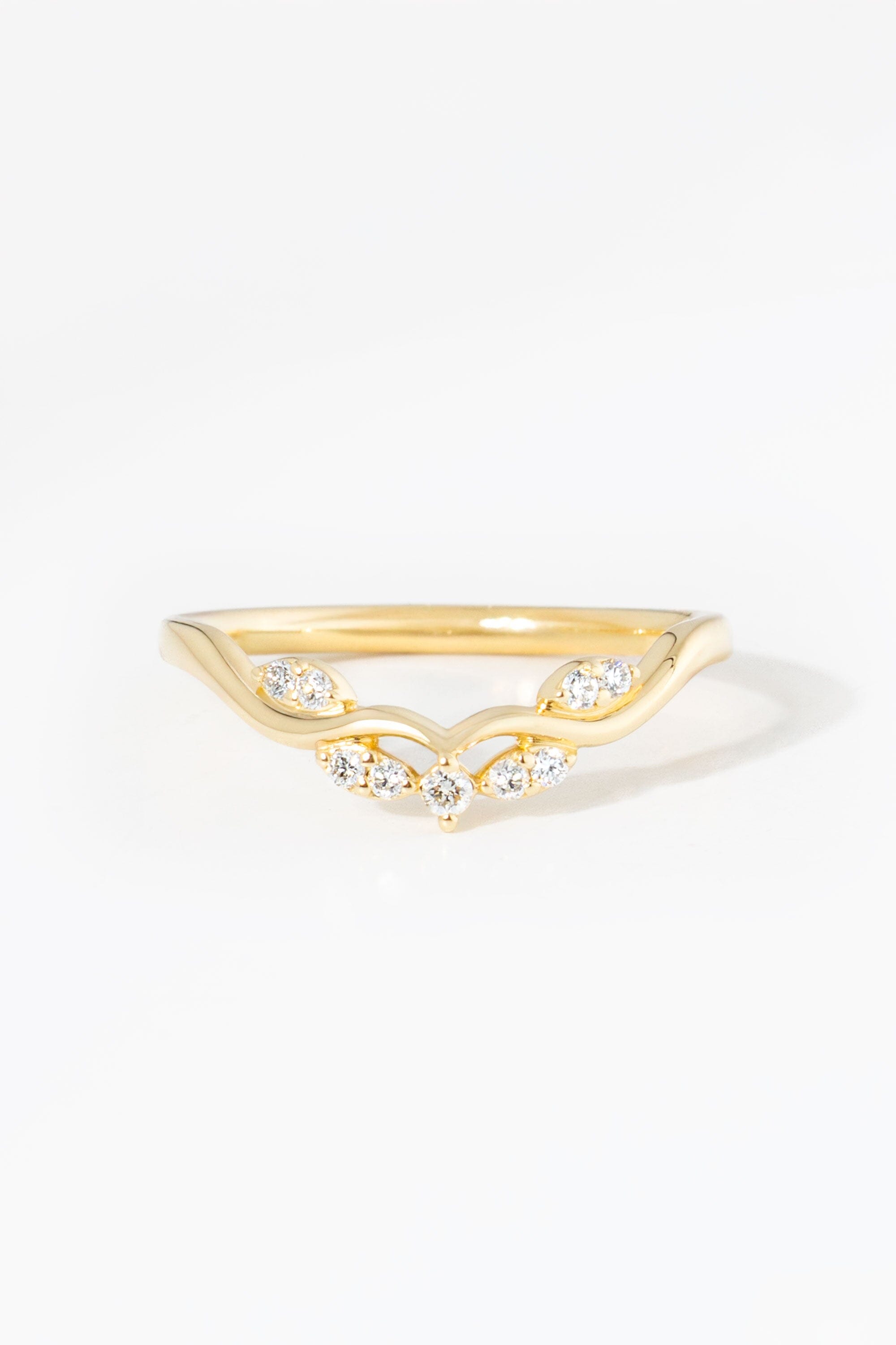 1.6mm Sereia Band Rings Princess Bride Diamonds 