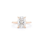 1.6mm Shelby Cushion High Polish Engagement Rings Princess Bride Diamonds 