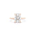 1.6mm Shelby Cushion High Polish Engagement Rings Princess Bride Diamonds 