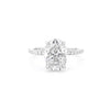 1.6mm Shelby Oval Engagement Rings Princess Bride Diamonds 