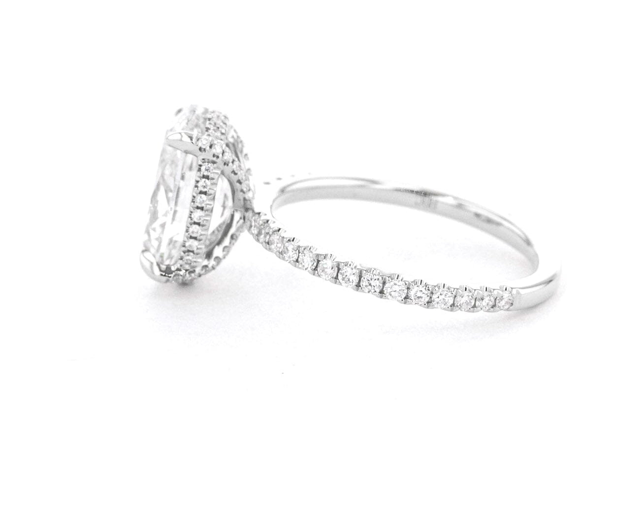 1.6mm Shelby Oval Engagement Rings Princess Bride Diamonds 