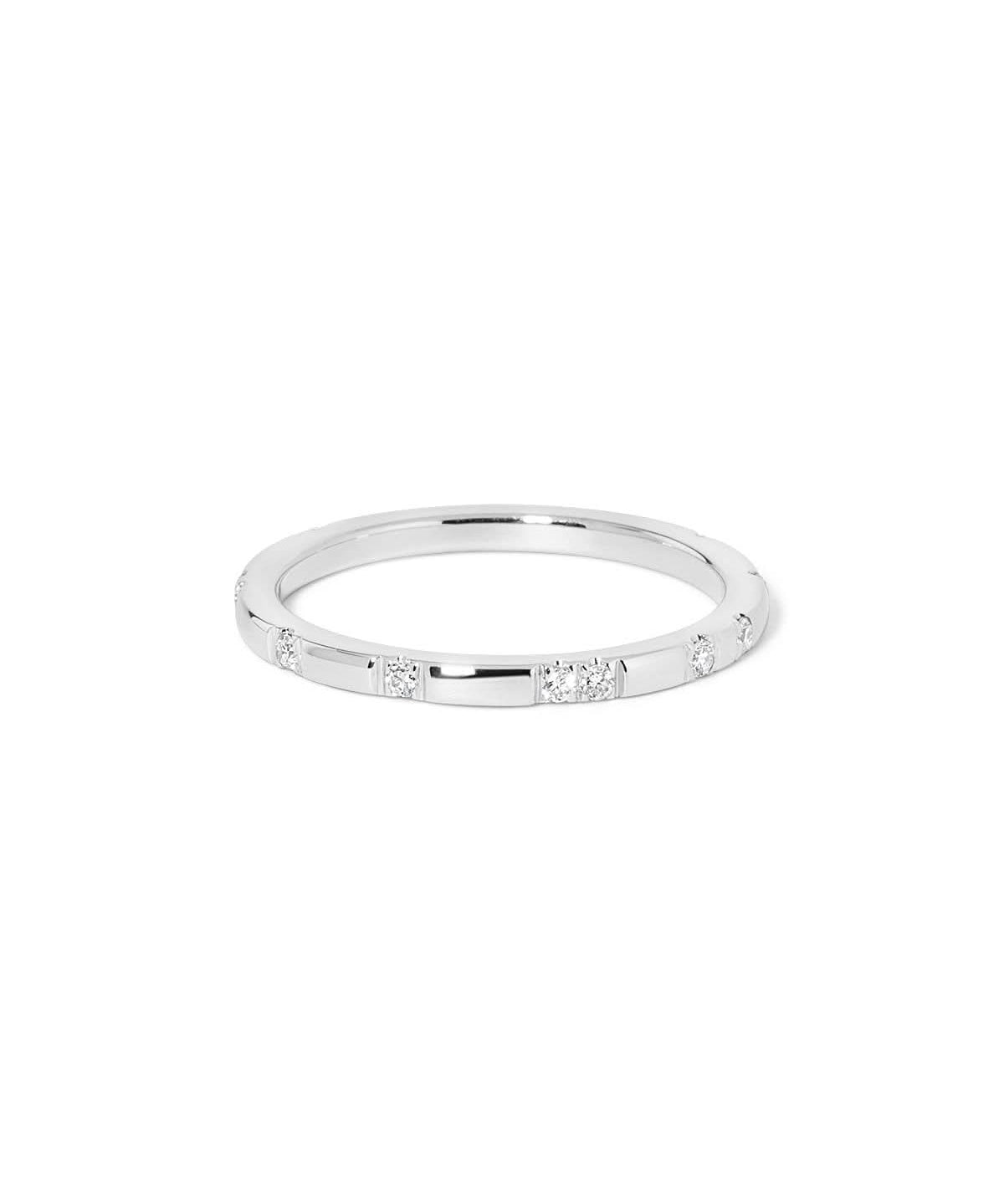 1.6mm Spaced Out Diamond Ring - PBD Rings