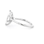 1.6mm Victoria Marquise High Polish Engagement Rings Princess Bride Diamonds 