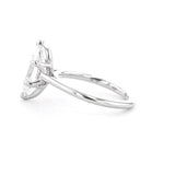 1.6mm Victoria Marquise High Polish Engagement Rings Princess Bride Diamonds 