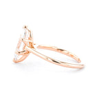 1.6mm Victoria Marquise High Polish Engagement Rings Princess Bride Diamonds 