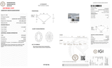 1.70 Carat D-VVS1 Oval Lab Grown Diamond - IGI (#128783)