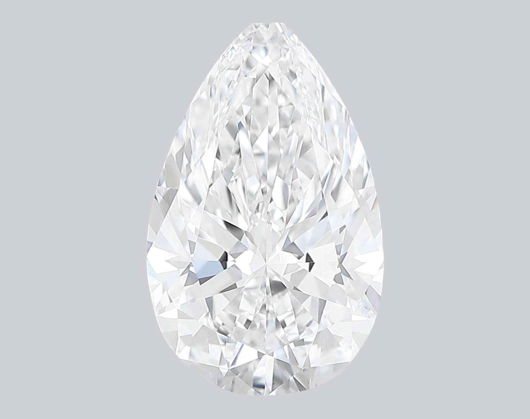 1.70 Carat D - VVS1 Pear Lab Grown Diamond - IGI (121801) - PBD Loose Diamond