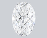 1.70 Carat D-VVS2 Oval Lab Grown Diamond - IGI (#121039)