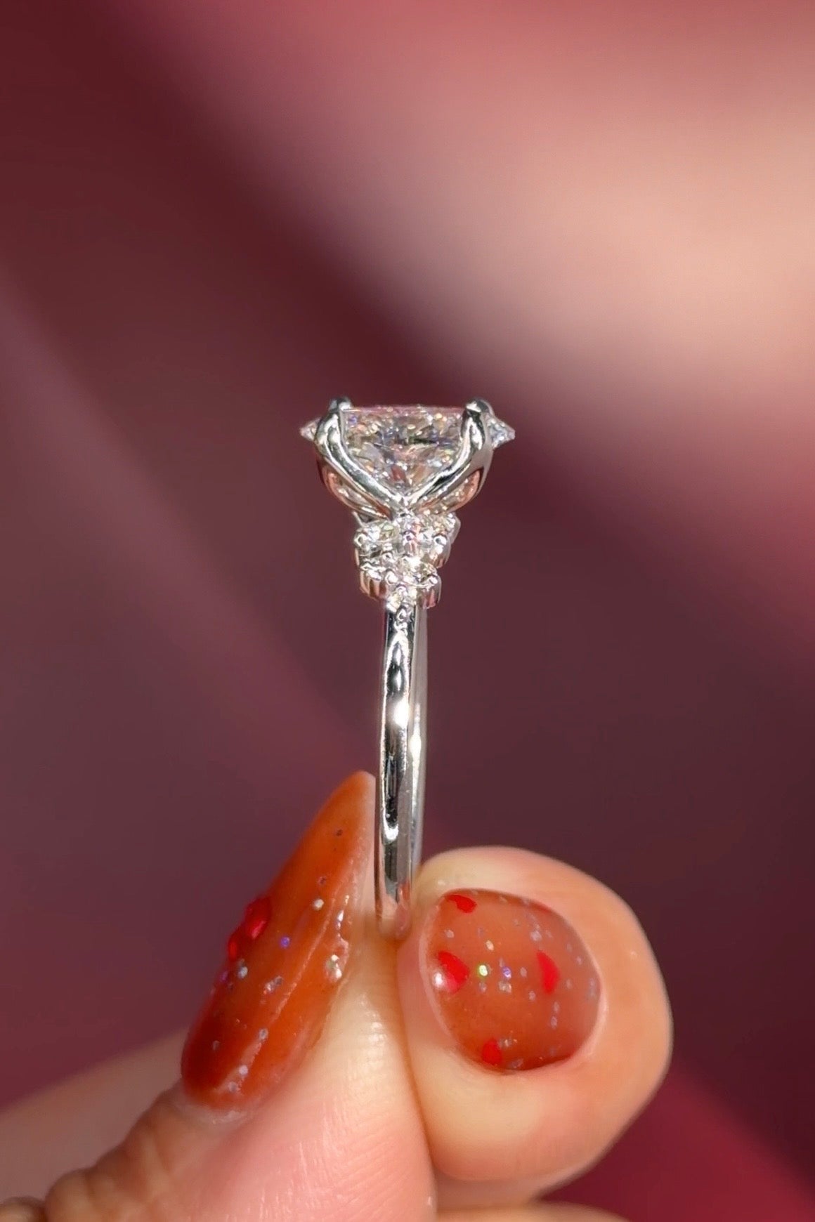 1.70ct D - VS1 Oval Lab Diamond Nova - PBD Engagement Rings