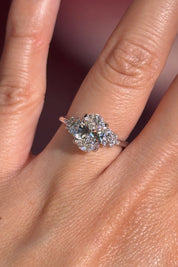 1.70ct D - VS1 Oval Lab Diamond Nova - PBD Engagement Rings