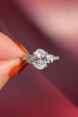 1.70ct D-VS1 Oval Lab Diamond Nova