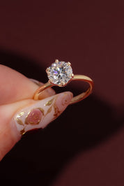 1.70ct D - VS1 Round Lab Diamond Caraline - PBD Engagement Rings