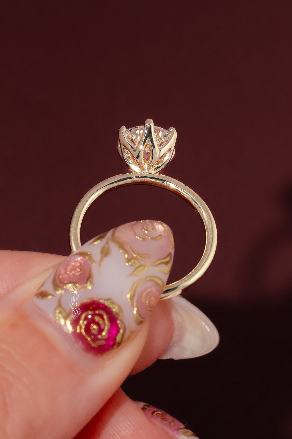 1.70ct D - VS1 Round Lab Diamond Caraline - PBD Engagement Rings