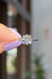 1.70ct D - VS1 Round Lab Diamond Stephanie - PBD Engagement Rings