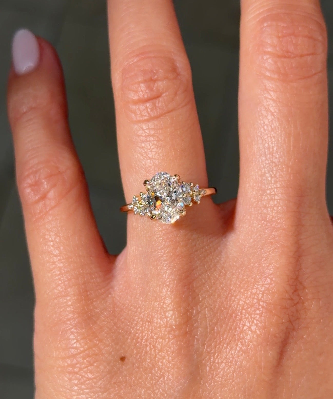 1.70ct D - VVS2 Oval Lab Diamond Nova - PBD Engagement Rings