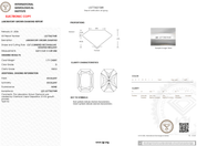 1.71 Carat D - VVS2 Radiant Lab Grown Diamond - IGI (124781) - PBD Loose Diamond