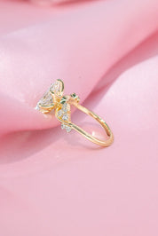 1.71ct D - VVS1 Marquise Lab Diamond Ariel - PBD Engagement Rings