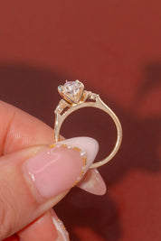 1.71ct E - VS1 Pear Lab Diamond Lindsey - PBD Engagement Rings