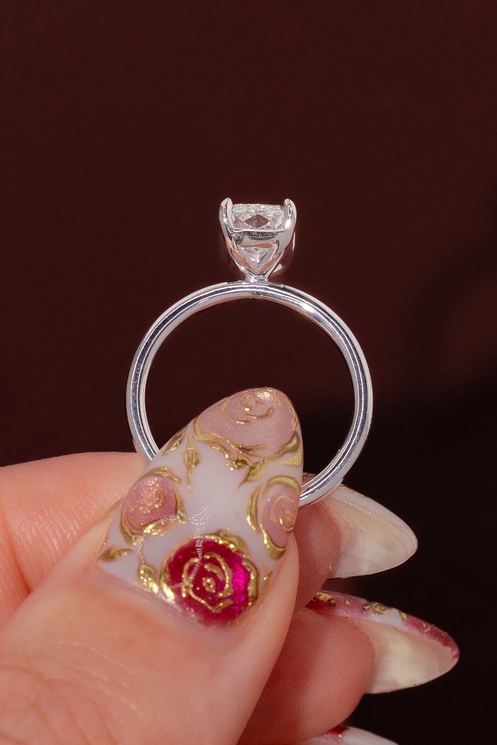 1.71ct E - VS1 Radiant Lab Diamond Leah - PBD Engagement Rings