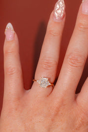 1.71ct E - VVS2 Radiant Lab Diamond Lindsey - PBD Engagement Rings