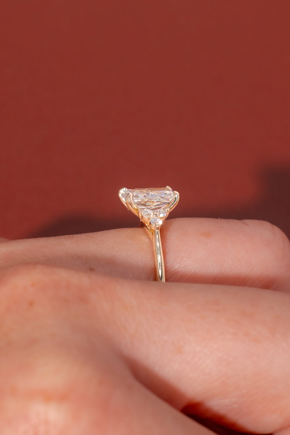 1.71ct E - VVS2 Radiant Lab Diamond Lindsey - PBD Engagement Rings