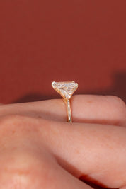 1.71ct E - VVS2 Radiant Lab Diamond Lindsey - PBD Engagement Rings