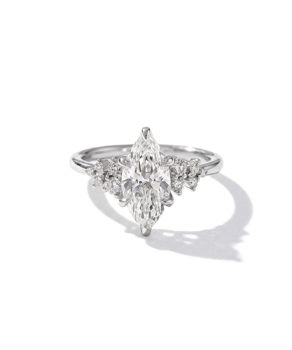 1.72ct F-VVS2 Marquise Lab Diamond Nova - PBD Engagement Rings