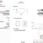 1.73ct D-VS1 Radiant Lab Diamond Leah Engagement Rings Princess Bride Diamonds 