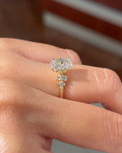 1.73ct F-VVS1 Oval Lab Diamond Nova - PBD Engagement Rings