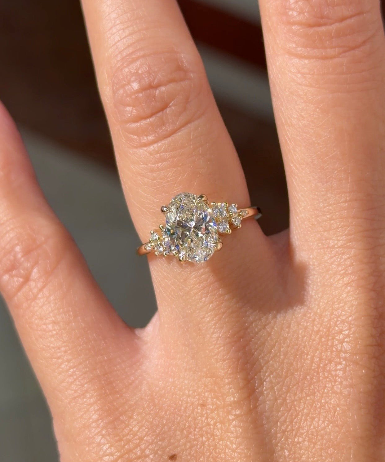 1.73ct F-VVS1 Oval Lab Diamond Nova - PBD Engagement Rings
