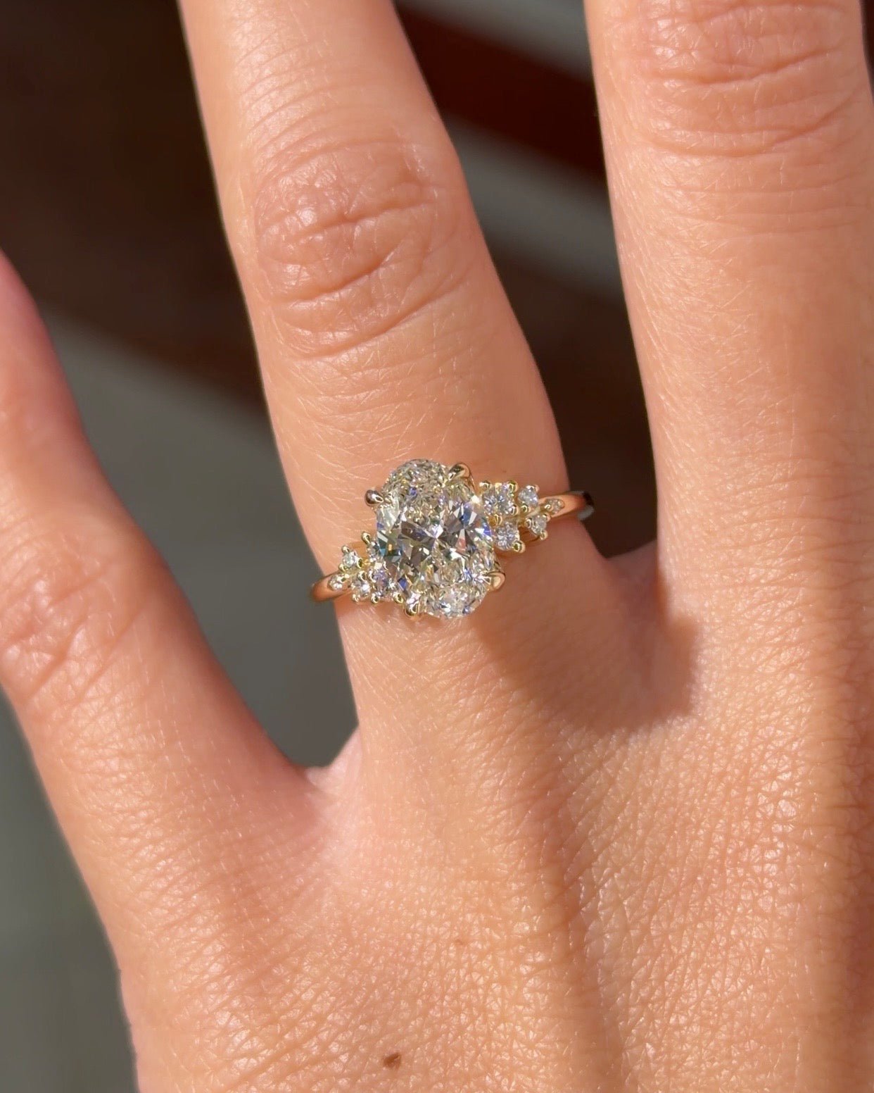 1.73ct F-VVS1 Oval Lab Diamond Nova - PBD Engagement Rings