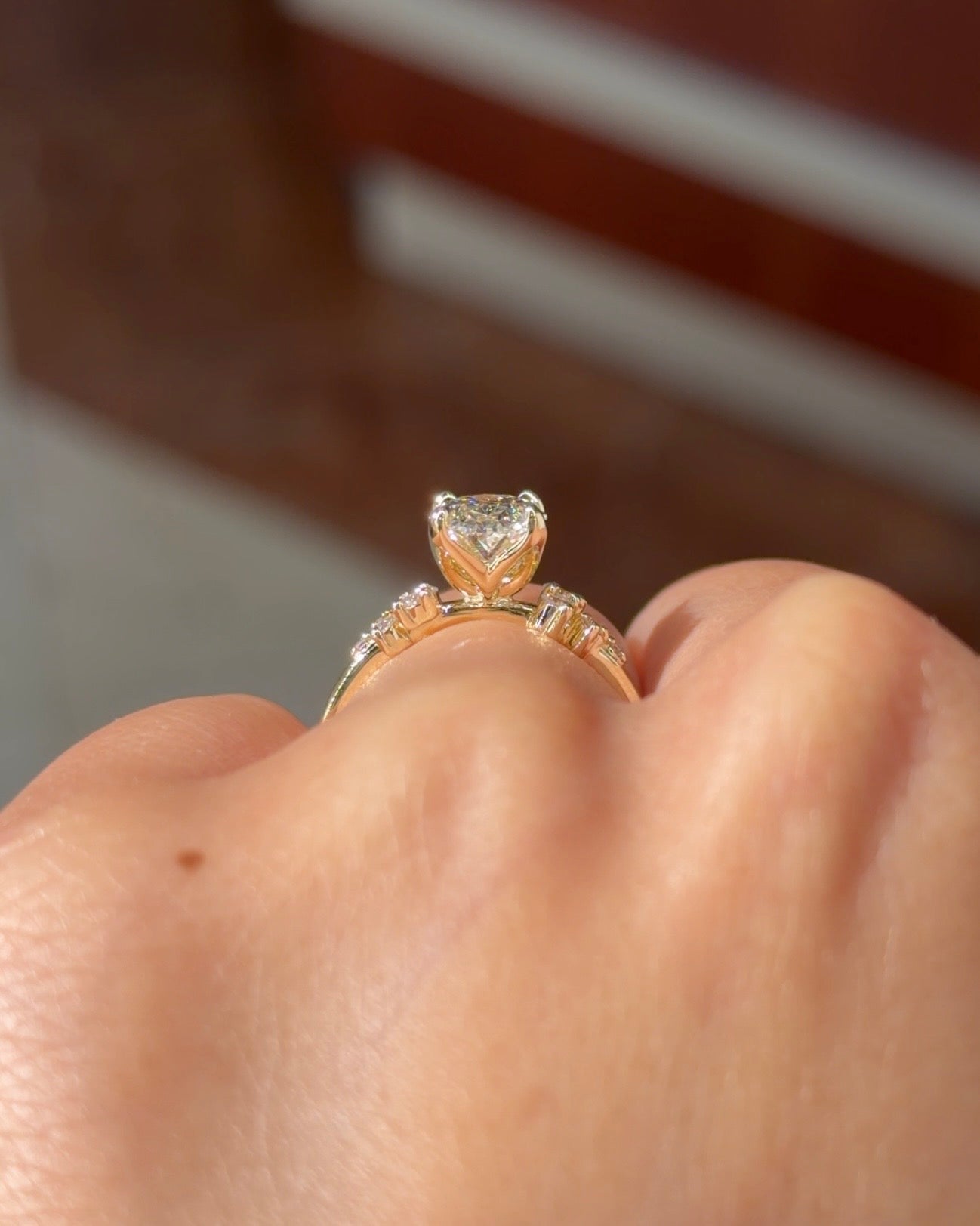1.73ct F-VVS1 Oval Lab Diamond Nova - PBD Engagement Rings