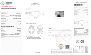 1.74 Carat D-VVS1 Oval Lab Grown Diamond - IGI (126933) - PBD Loose Diamond