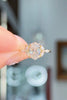 1.74ct F-VS1 Oval Lab Diamond Amber Engagement Rings Princess Bride Diamonds 