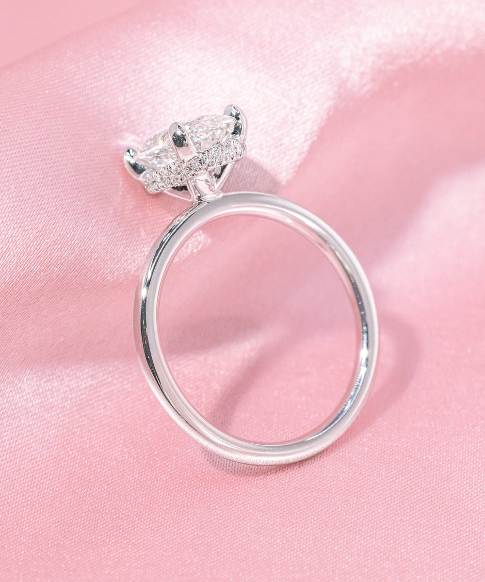 1.75ct D - VS1 Oval Lab Diamond Stephanie - PBD Engagement Rings