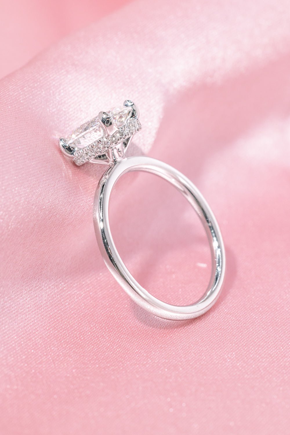 1.75ct D - VS1 Oval Lab Diamond Stephanie - PBD Engagement Rings