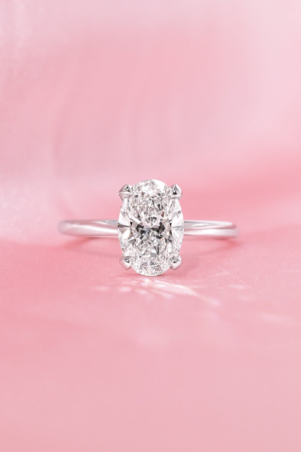 1.75ct D - VS1 Oval Lab Diamond Stephanie - PBD Engagement Rings