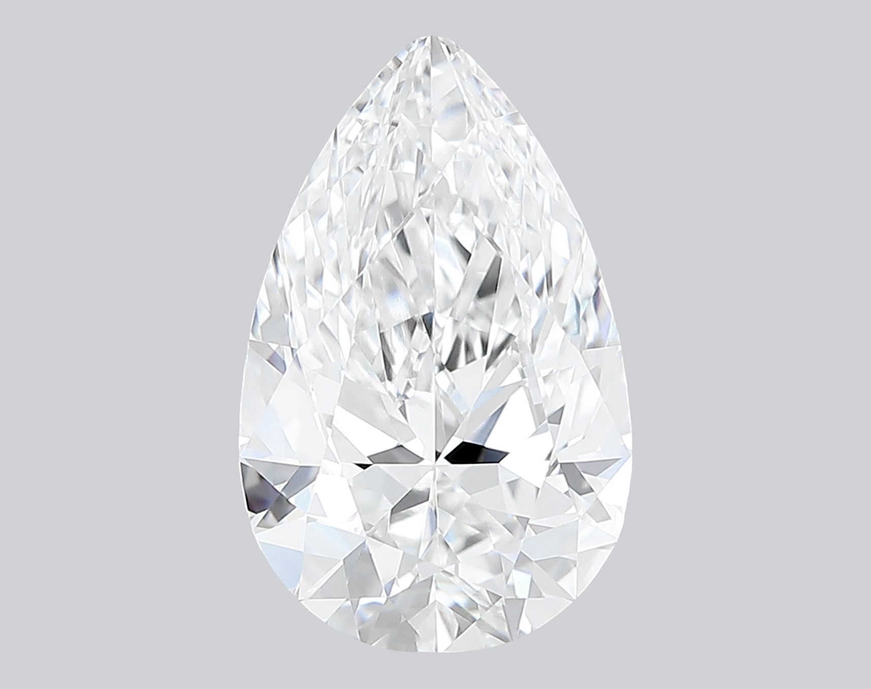 1.76 Carat D - VVS2 Pear Lab Grown Diamond - IGI (124446) - PBD Loose Diamond